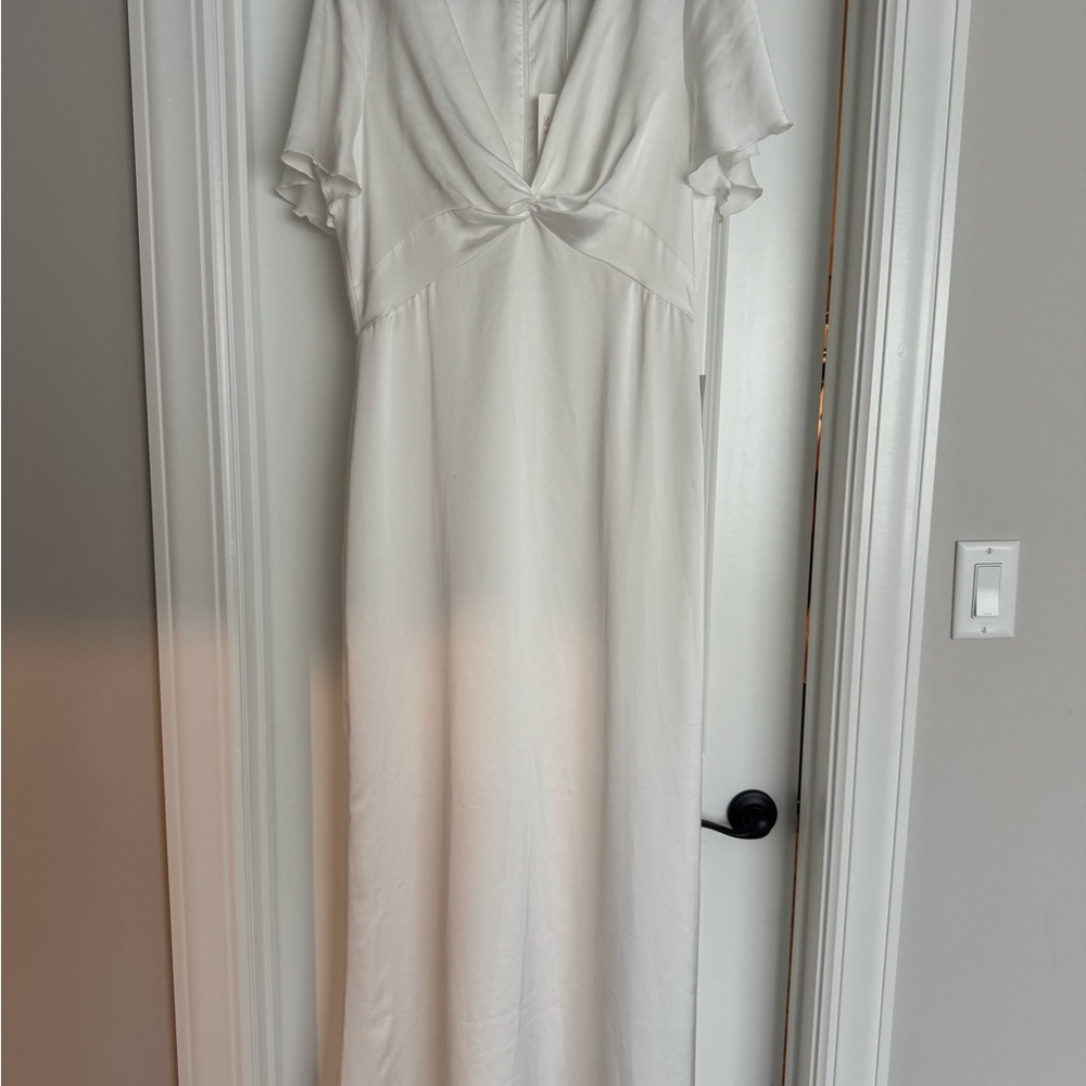 Show Me Your MuMu White Maxi Dress